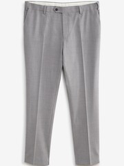 Grau - Tailored Fit - Motion Flex Stretch-Anzug aus Wollmix: Hose - Bild 9 von 10