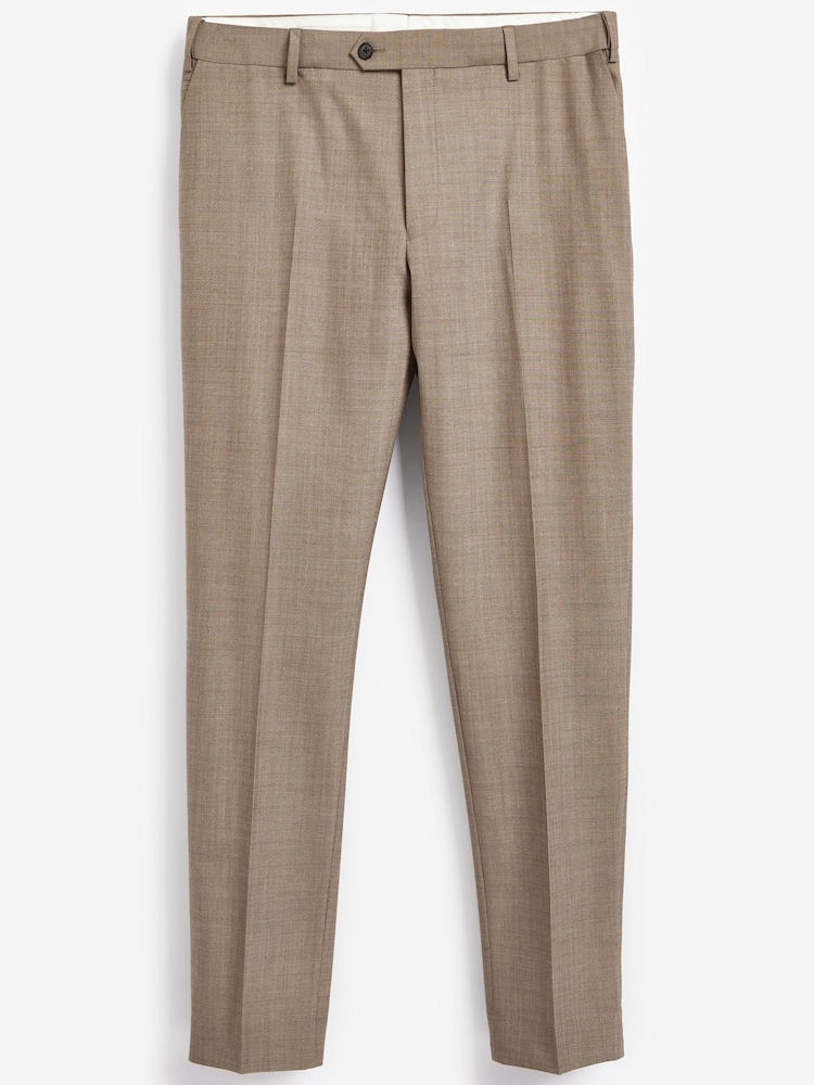 Taupe - Tailored Fit - Motion Flex Stretch-Anzug aus Wollmix: Hose - Bild 4 von 4 Taupe - Tailored Fit - Motion Flex Stretch-Anzug aus Wollmix: Hose - Bild 4 von 4
