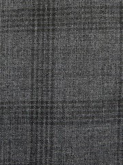 Grey Check Slim Fit Suit Jacket - Image 13 of 13
