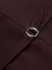 Charcoal Grey Check Suit Waistcoat - Image 3 of 4