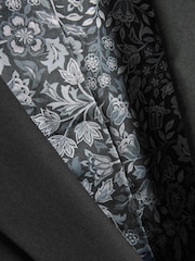 Black Tailored Motion Flex Stretch Wool Suit Jacket - Image 7 of 9