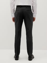 Noir - Coupe fine - Pantalon de costume stretch Motionflex - Image 3 de 9