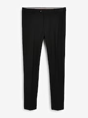 Noir - Coupe fine - Pantalon de costume stretch Motionflex - Image 5 de 9