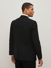 Black Slim Fit Motionflex Stretch Suit Jacket - Image 5 of 8