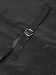 Black Regular Fit Motionflex Stretch Waistcoat - Image 8 of 8