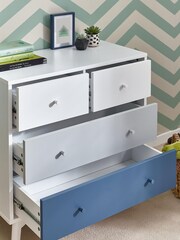Blue Quinn Kids 4 Drawer Chest Of Drawers - Image 2 of 5