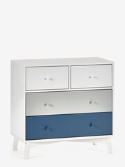 Blue Quinn Kids 4 Drawer Chest Of Drawers - Image 3 of 5