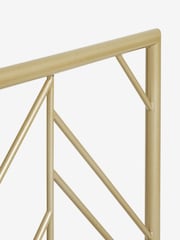 Swoon Gold Klee Metal Bed Frame - Image 2 of 3