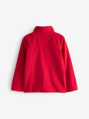 Red Zip-Up Fleece Jacket With Pockets (3-16yrs) - Image 4 of 5