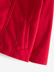 Red Zip-Up Fleece Jacket With Pockets (3-16yrs) - Image 5 of 5
