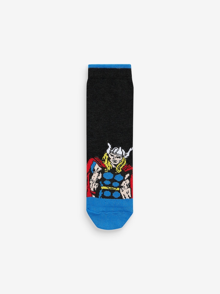 Črna Marvel® Avengers - 5 Paket bombažnih nogavic - Slika 2 iz 6