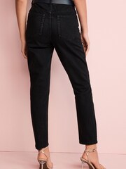 Black Mom Jeans - Image 2 of 4