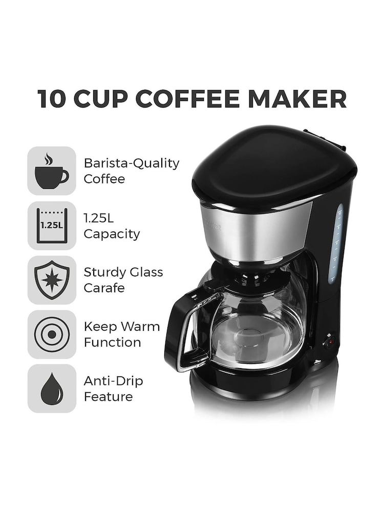 Tower Black Coffee Maker - Image 2 of 8
