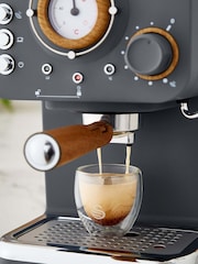 Swan Grey Pump Espresso Coffee Machine - Image 3 of 7