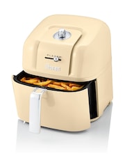 Swan Cream 6L Retro Manual Air Fryer - Image 1 of 7
