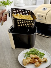 Swan Cream 6L Retro Manual Air Fryer - Image 3 of 7