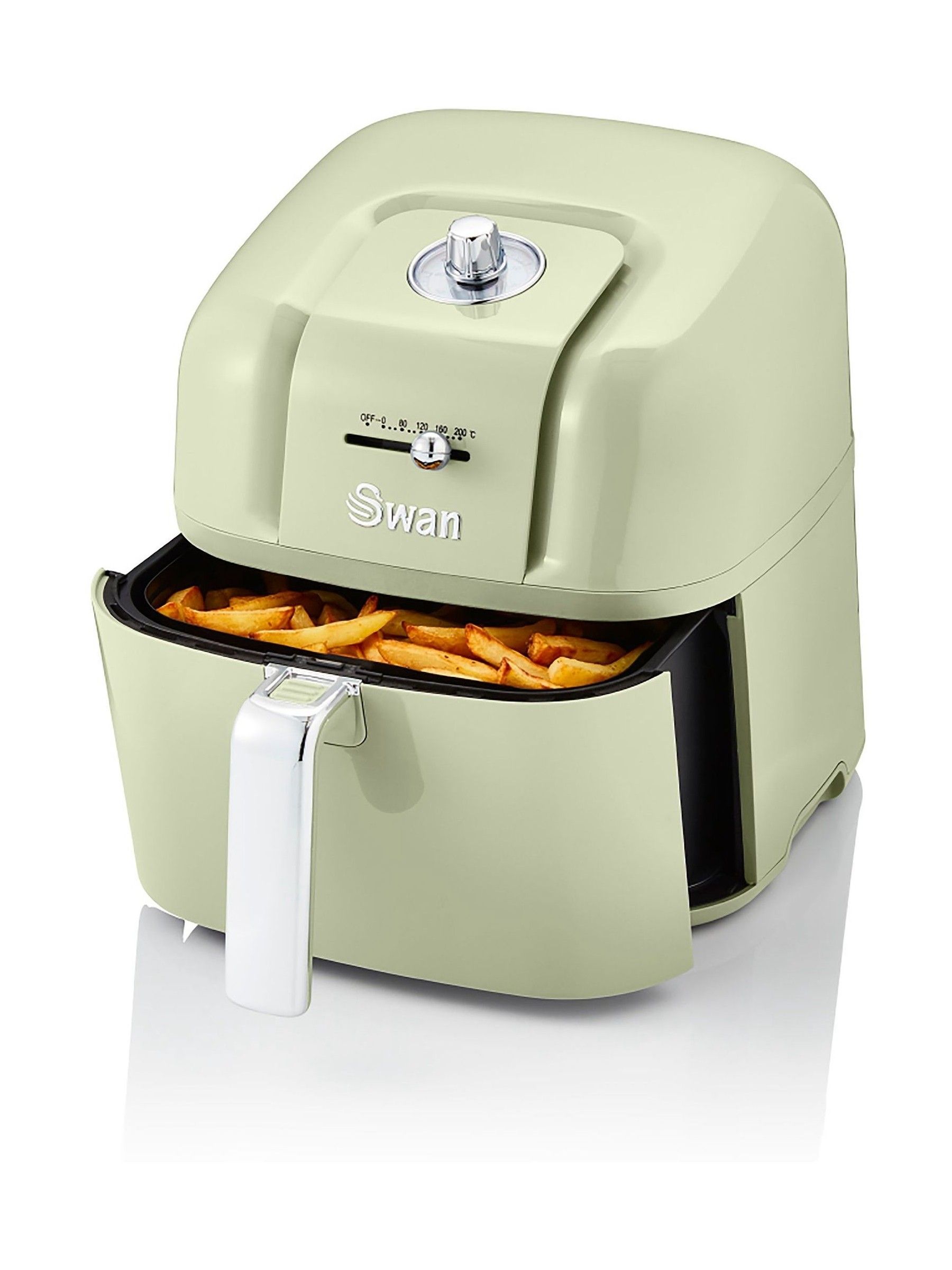 Buy Swan Green 6L Retro Manual Air Fryer from the Next UK online shop