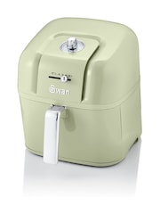 Swan Green 6L Retro Manual Air Fryer - Image 2 of 7