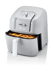 Swan Grey 6L Retro Manual Air Fryer - Image 1 of 7