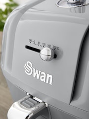 Swan Grey 6L Retro Manual Air Fryer - Image 5 of 7