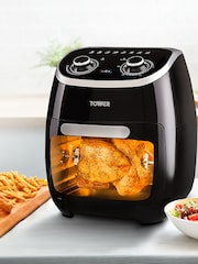 Tower Black Vortx 11L Manual Air Fryer - Image 1 of 8