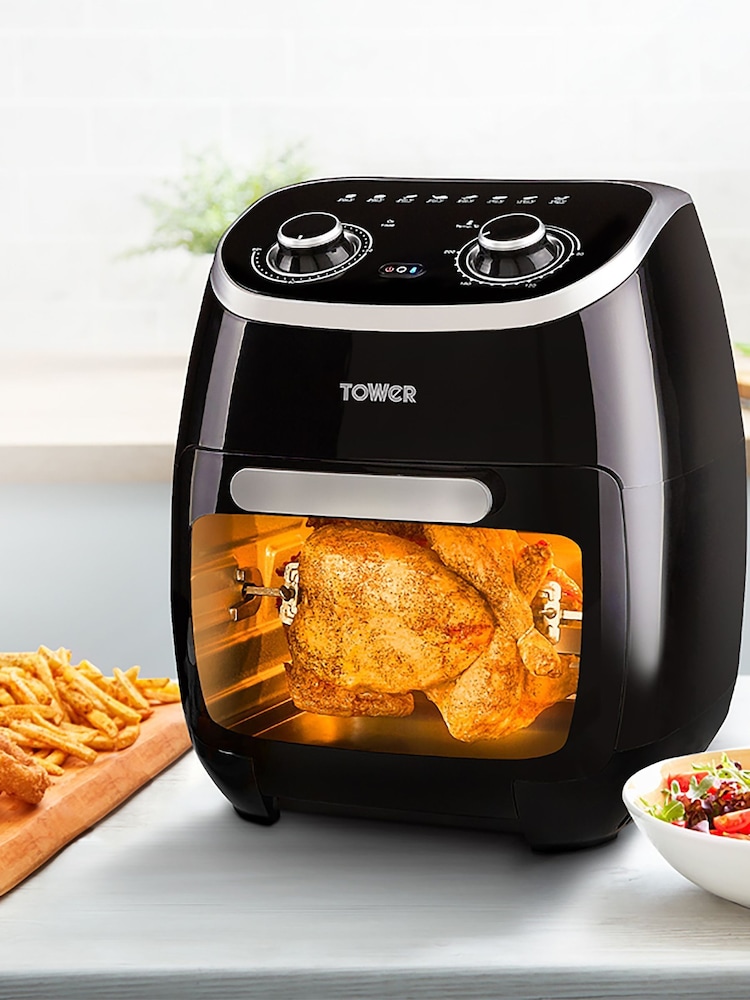 Tower Black Vortx 11L Manual Air Fryer - Image 1 of 8