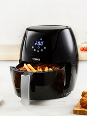 Tower Black Vortx 4L Digital Air Fryer - Image 1 of 8