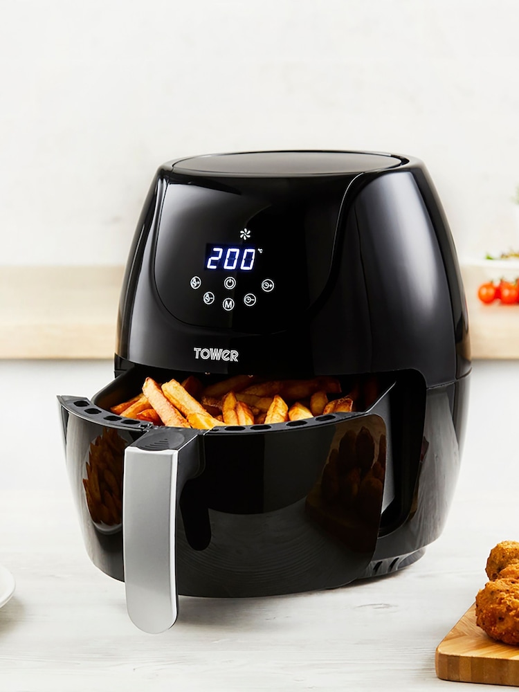 Tower Black Vortx 4L Digital Air Fryer - Image 1 of 8