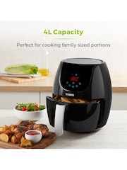 Tower Black Vortx 4L Digital Air Fryer - Image 9 of 14