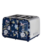 Laura Ashley Blue 4 Slice Elveden 4 Slice Toaster - Image 5 of 6