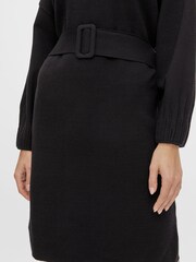 Y.A.S Black Henry Knit Dress - Image 5 of 6
