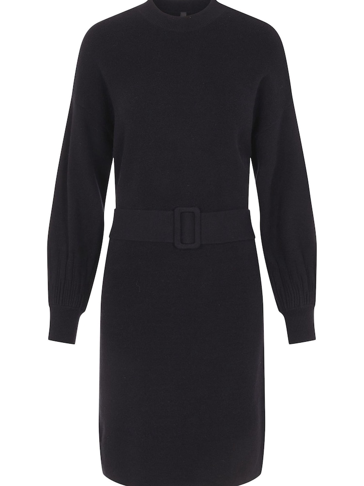 Y.A.S Black Henry Knit Dress - Image 6 of 6