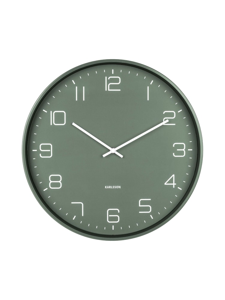 Karlsson Green Lofty Wall Clock - Image 2 of 3