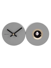 Karlsson Grey Duo Cuckoo Alarm Clock - Image 2 of 4