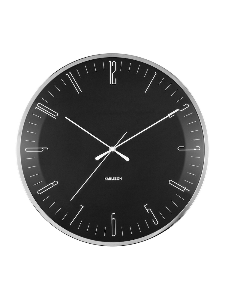 Karlsson Black Dragonfly Wall Clock - Image 1 of 2