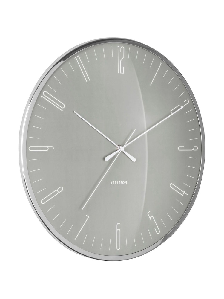 Karlsson Grey Dragonfly Wall Clock - Image 1 of 2