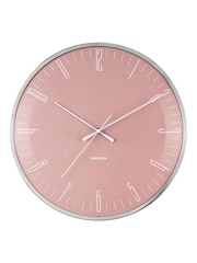 Karlsson Pink Dragonfly Wall Clock - Image 4 of 4