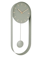 Karlsson Green Charm Pendulum Wall Clock - Image 3 of 3