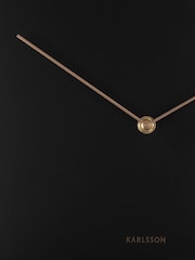 Karlsson Black Pendulum Wall Clock - Image 4 of 4