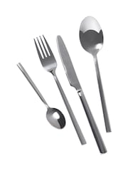 Silver 16pc Kensington Stainless Steel Cutlery Set - Image 3 of 3