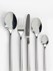 Silver 32pc Kensington Stainless Steel Cutlery Set - Image 2 of 2