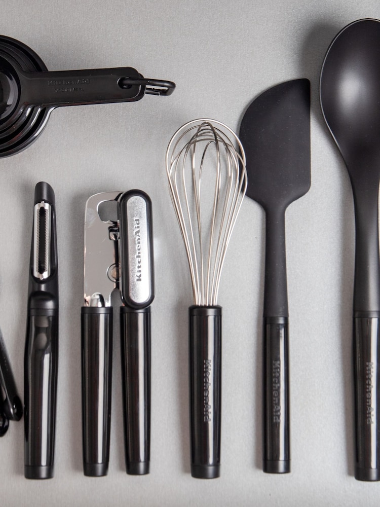 Kitchen Aid Black 15 Piece Tools & Gadgets Set - Image 2 of 3 Kitchen Aid Black 15 Piece Tools & Gadgets Set - Image 2 of 3