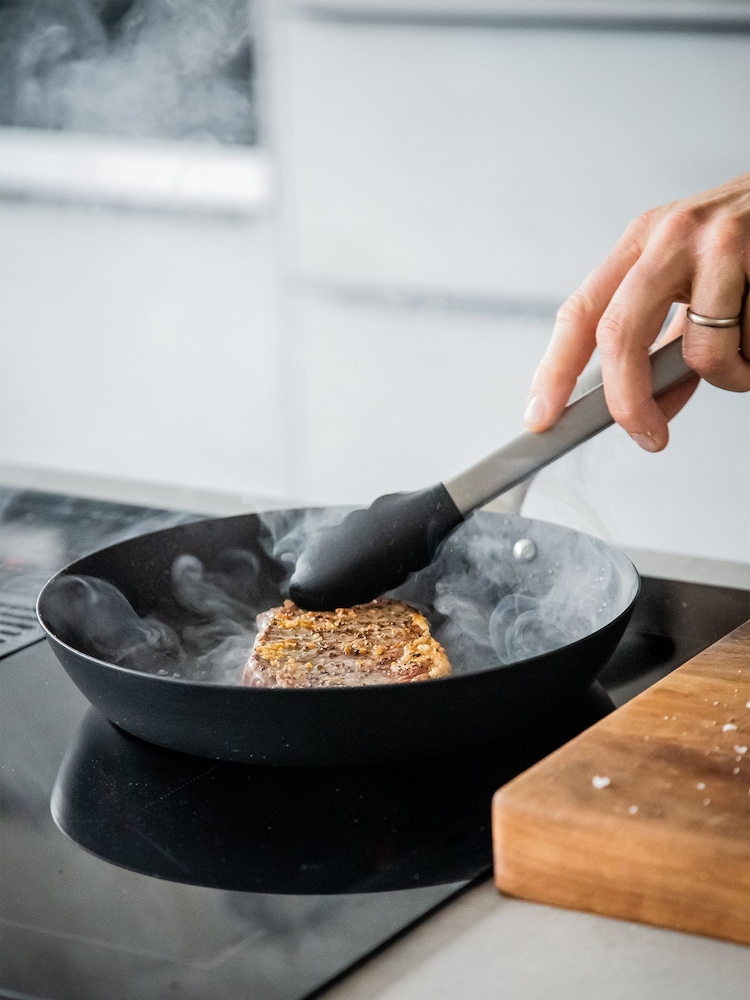 Kitchen Aid Black Silicone Tipped Stainless Steel Tongs - Image 1 of 4