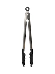 Kitchen Aid Black Silicone Tipped Stainless Steel Tongs - Image 4 of 4