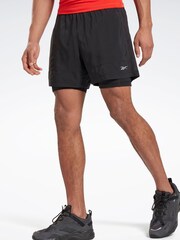 Reebok Running Essentials Two-in-One Shorts - Image 1 of 3