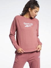Reebok Classics Big Vector 100% Cotton Crew Sweatshirt - Image 1 of 3