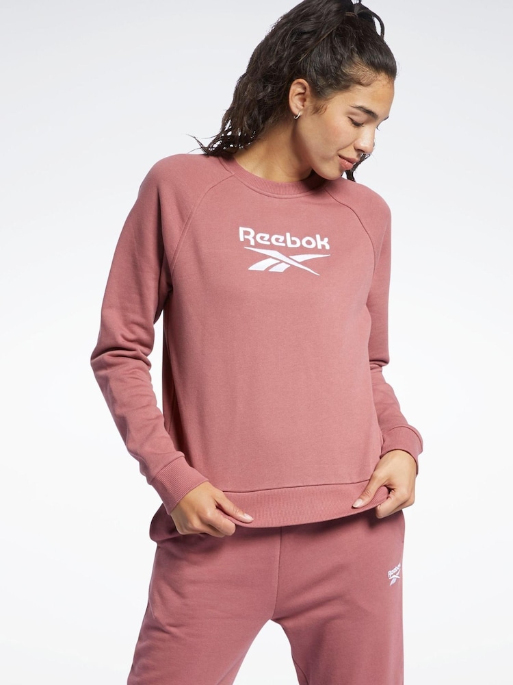 Reebok Classics Big Vector 100% Cotton Crew Sweatshirt - Image 1 of 3
