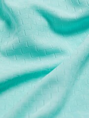 Aqua Blue Golf & Active Texture Polo Shirt - Image 8 of 8
