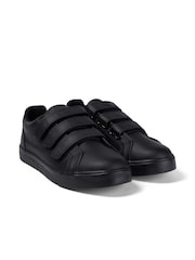 Kickers Black Tovni Trip Leather Trainers - Image 1 of 7