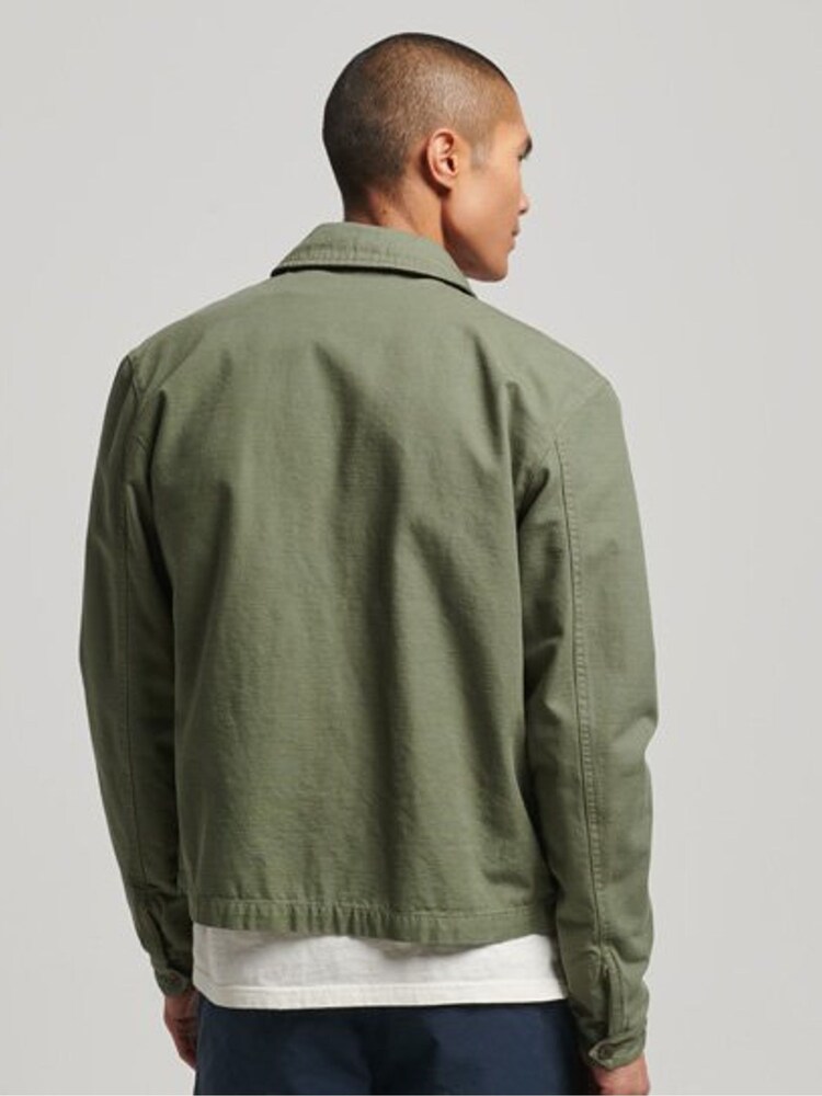 Superdry Green Vintage Classic Harrington Jacket - Image 2 of 8